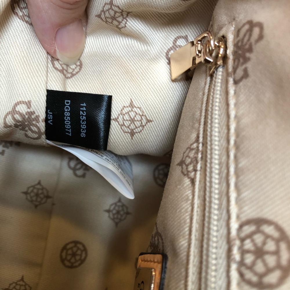 Guess Pale Peach Crossbody Bag NWT - Picture 15 of 15